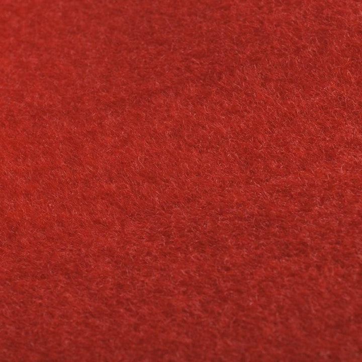 Ekstra ciężki czerwony dywan 1 x 5 m - 400 g/m2