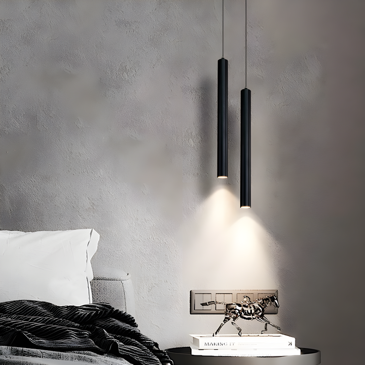 Nowoczesna nordycka podwójna lampa wisząca LED