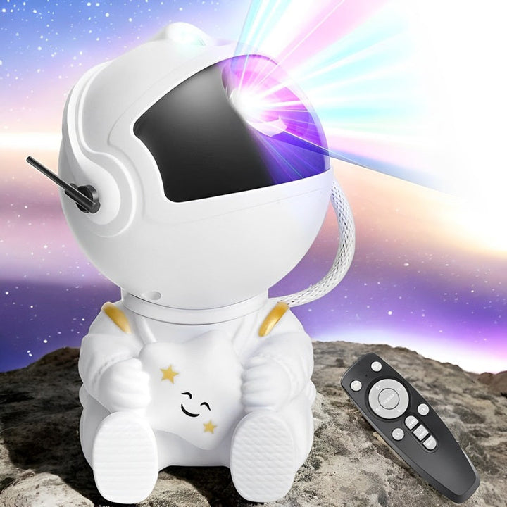 Projektor Galaktyczny Astronauta LED Nocna Lampka