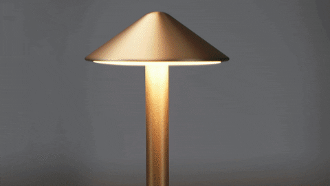 Przenośna lampa stołowa - Bezprzewodowa lampa inspirowana przyciemniającą Pina Pro