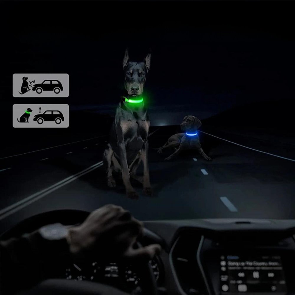 GlowGuard • Obroża dla psa z AirTag