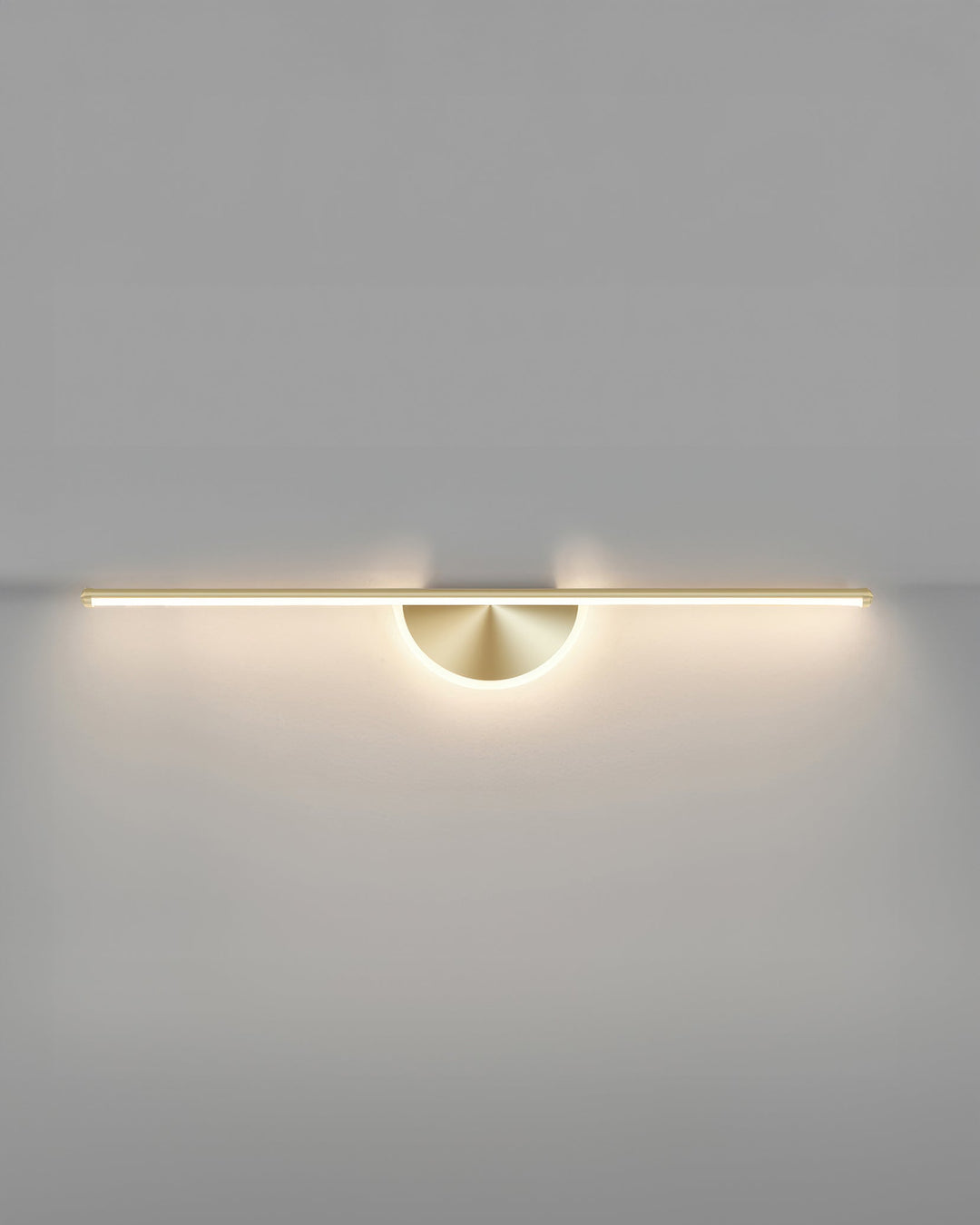 Nowoczesna Lampa Ścienna z Drewnianym Łukiem