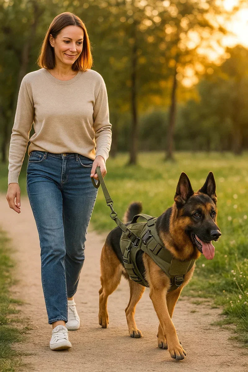 Guardian K9 – Regulowany Szelki do Szkolenia Psów z Uchwytem Kontrolnym