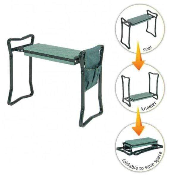 Ławka ogrodnika - Składana ergonomiczna ławka do klęczenia