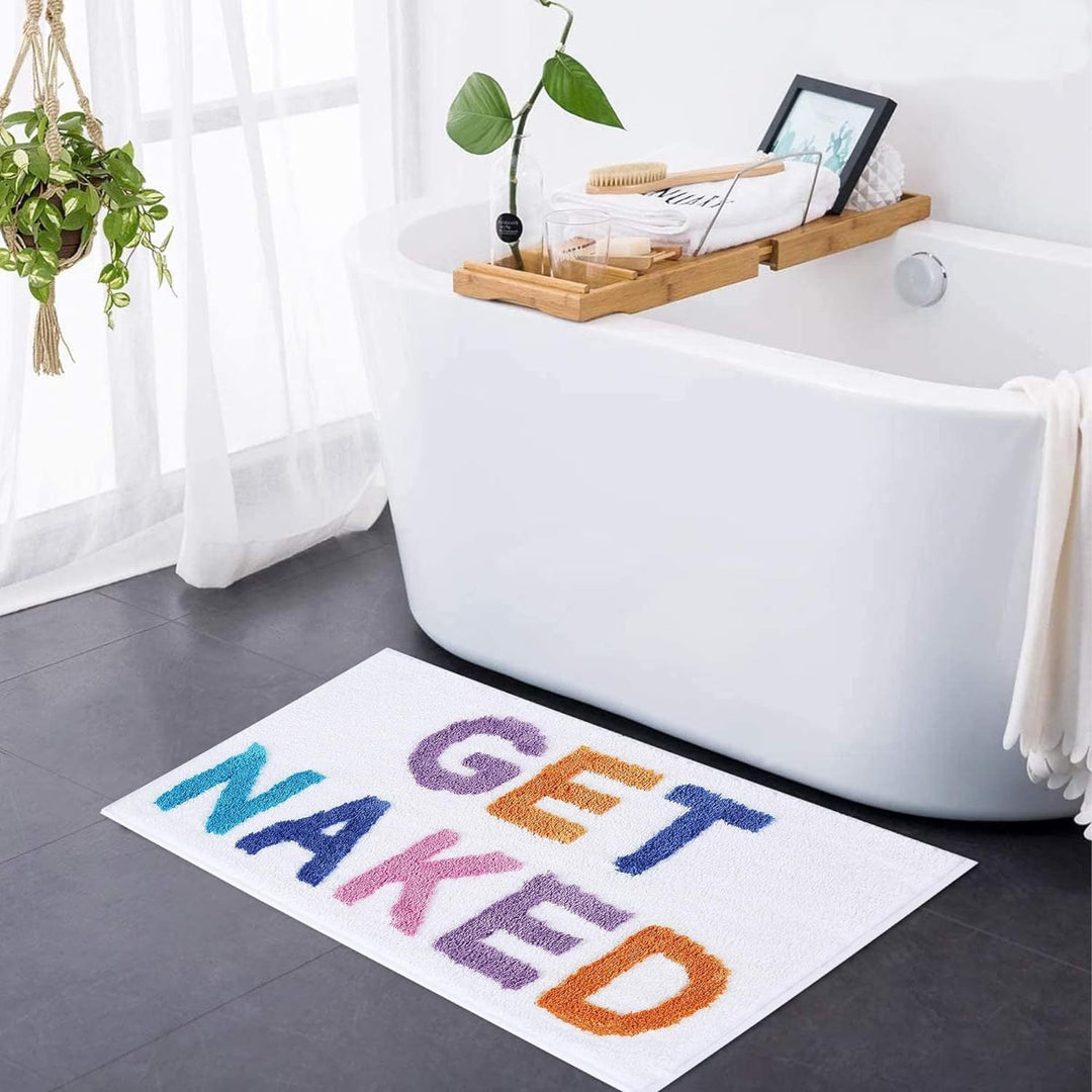 Dywanik Łazienkowy Get Naked – Miękki tuftowany dywanik do łazienki