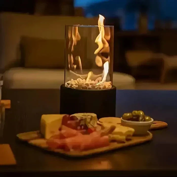Trendy i Przenośna Lampa Ogniskowa - GlowLuxe