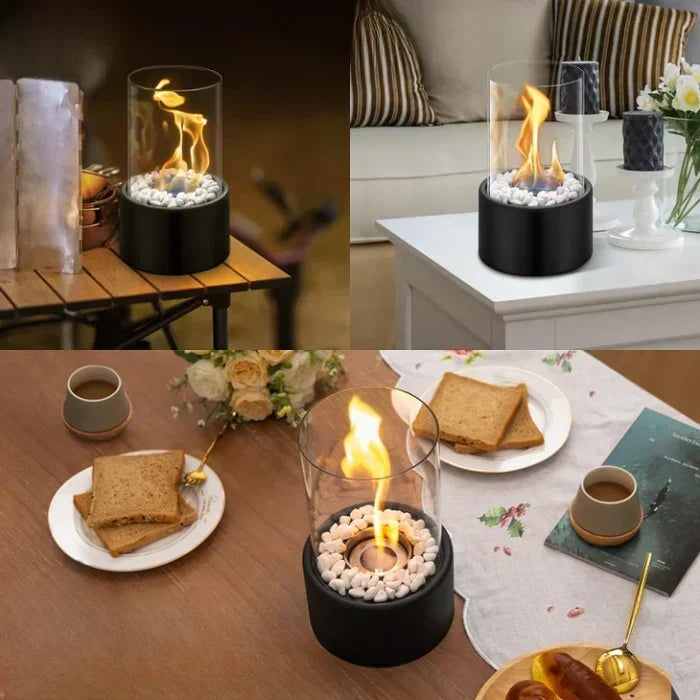 Trendy i Przenośna Lampa Ogniskowa - GlowLuxe