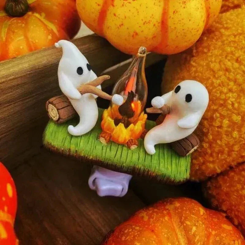 Ghost Bonfire Blinking Night Light