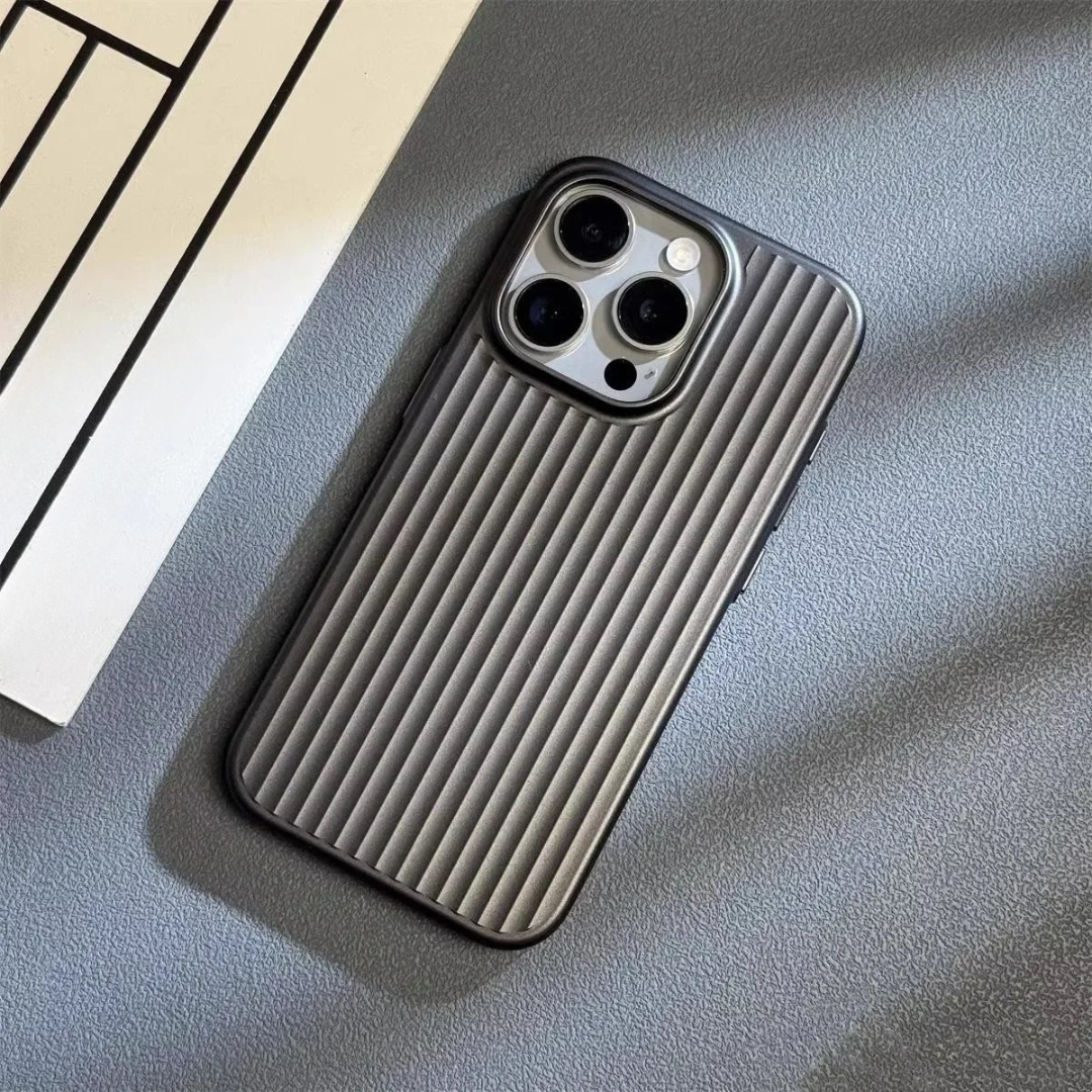 Etui na telefon Slim Shockproof Ribbed Matte