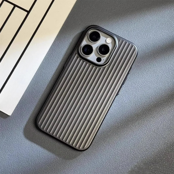 Etui na telefon Slim Shockproof Ribbed Matte