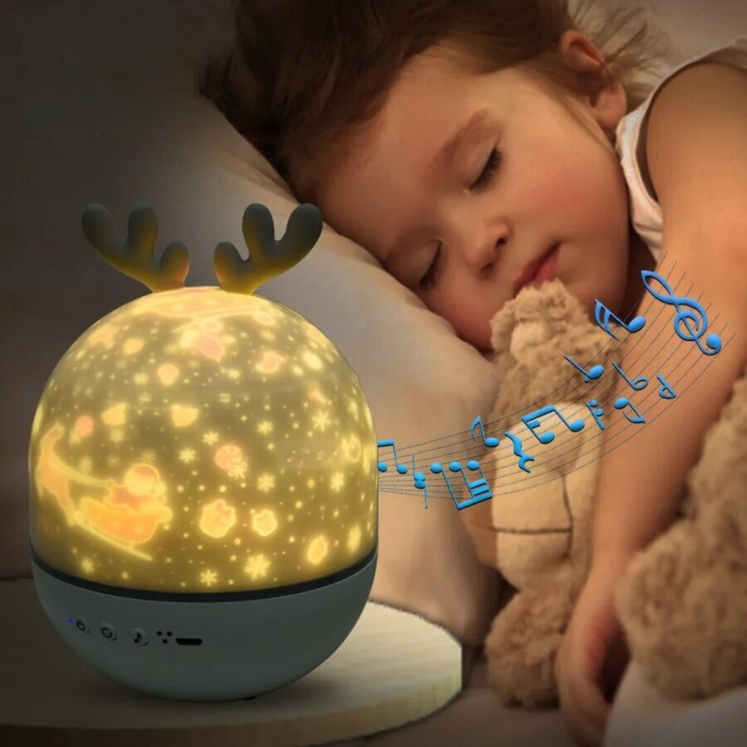 Projektor Gwiazd Nocny dla Dzieci do Sypialni