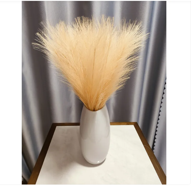 5 sztuk sztucznej trawy pampasowej – dekoracyjny bukiet do wazonu i aranżacji wnętrz