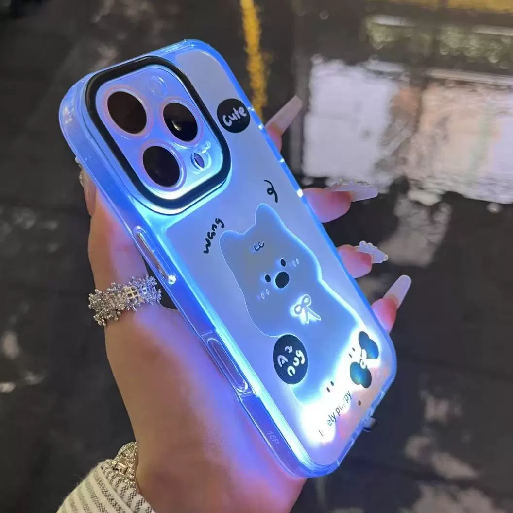 Neonowe Łapki Etui dla Miłośników Kotów