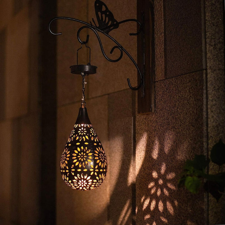 Lampa Wisząca do Ogrodu | Stylowe Oświetlenie Zewnętrzne z Energii Słonecznej