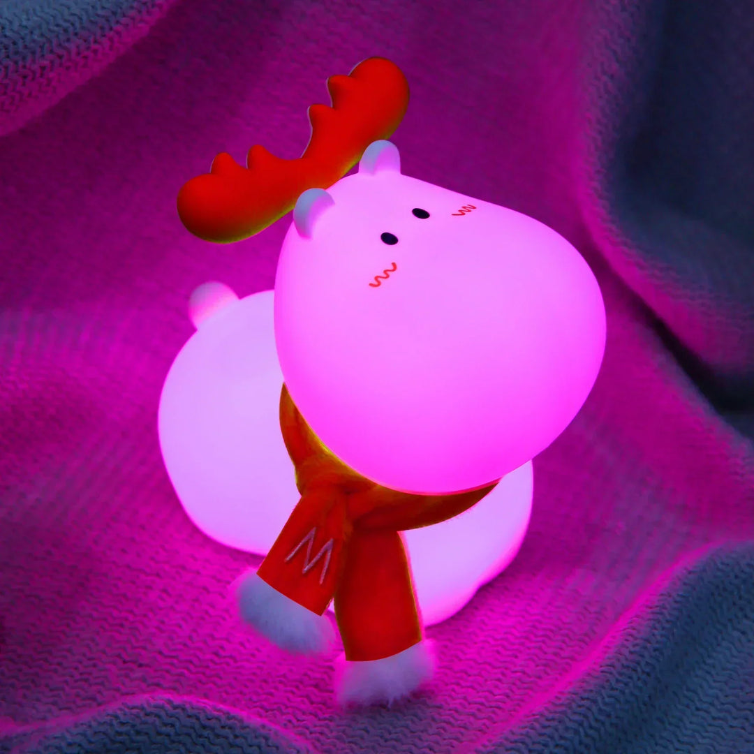 Magiczna LED Renifera Lampa Nocna - GlowDeer |