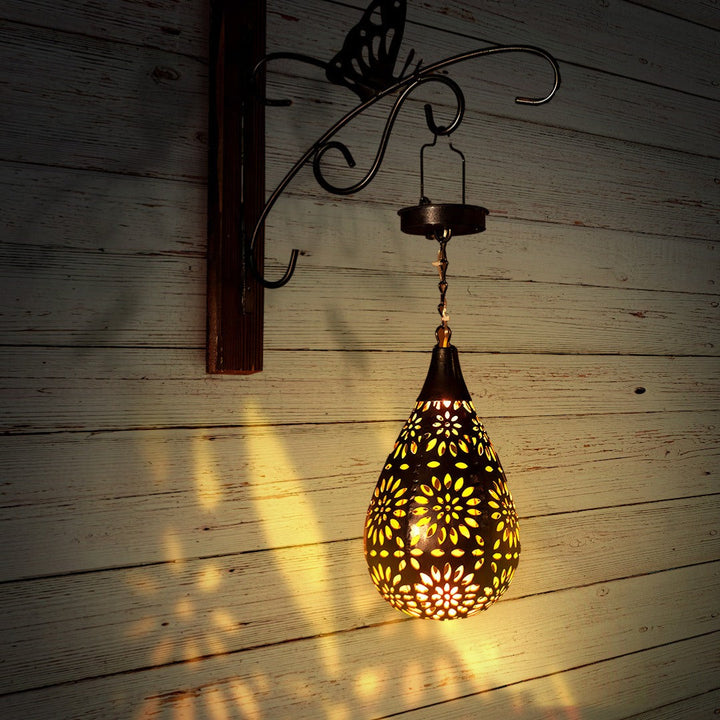 Lampa Wisząca do Ogrodu | Stylowe Oświetlenie Zewnętrzne z Energii Słonecznej