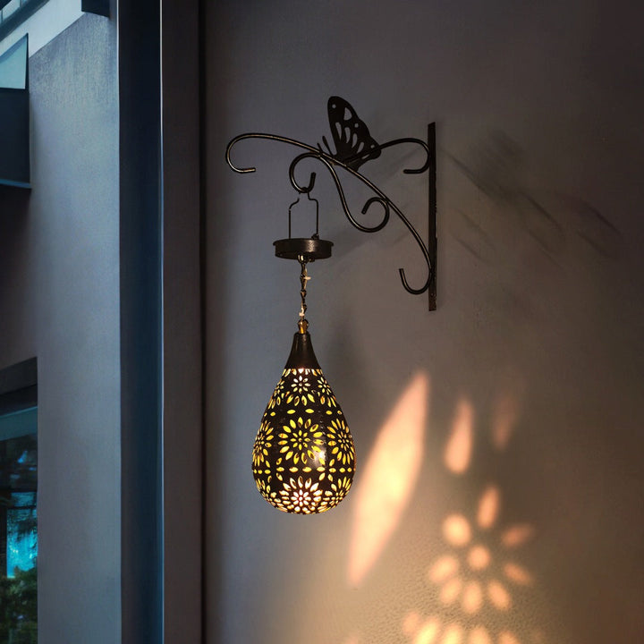 Lampa Wisząca do Ogrodu | Stylowe Oświetlenie Zewnętrzne z Energii Słonecznej