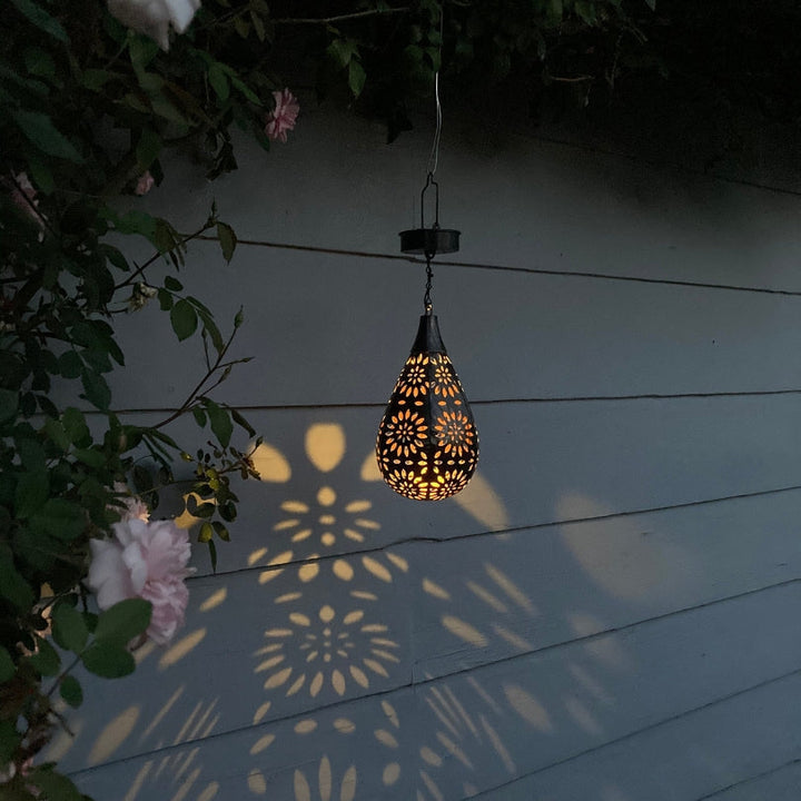 Lampa Wisząca do Ogrodu | Stylowe Oświetlenie Zewnętrzne z Energii Słonecznej