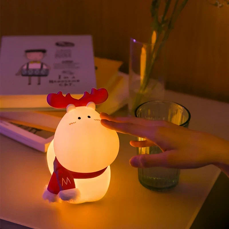 Magiczna LED Renifera Lampa Nocna - GlowDeer |