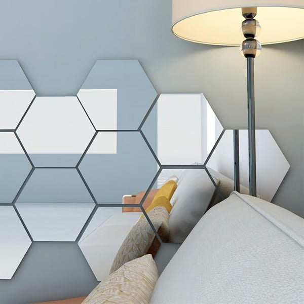 Elastyczne Arkusze Luster | Nieszkodliwie PET Lustro Ścienne | Samoprzylepny Design | Lekki i Bezpieczny