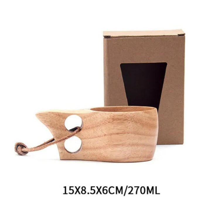 Kuksa Drewniana Filiżanka | 100% Organiczna