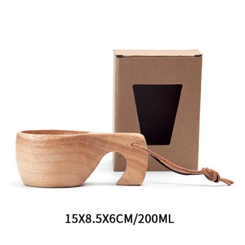 Kuksa Drewniana Filiżanka | 100% Organiczna