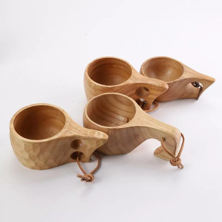 Kuksa Drewniana Filiżanka | 100% Organiczna