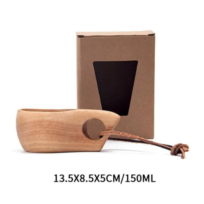 Kuksa Drewniana Filiżanka | 100% Organiczna