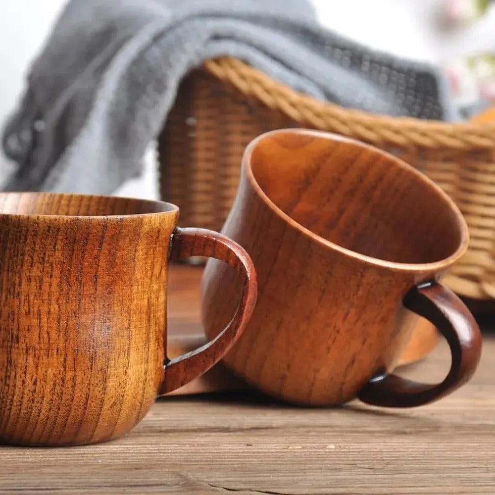 Duża filiżanka jujube | Lite drewno