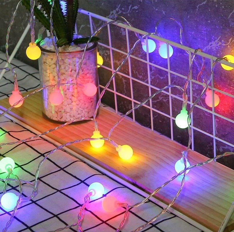 Lampki LED w Kształcie Kuli