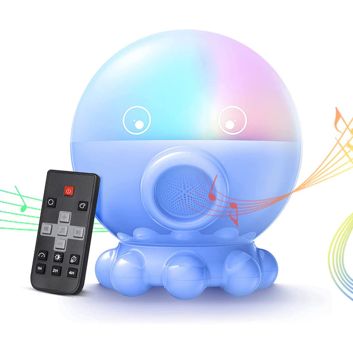 LED Nocna Lampa z Projekcją Oceanu i Gwiaździstego Nieba + Funkcja Muzyczna - DreamAura