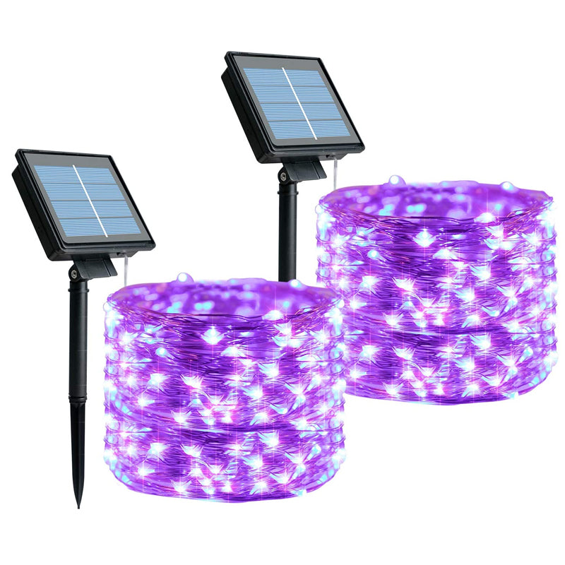 Lampki solarne na zewnątrz | Wodoodporne lampy ogrodowe solarne