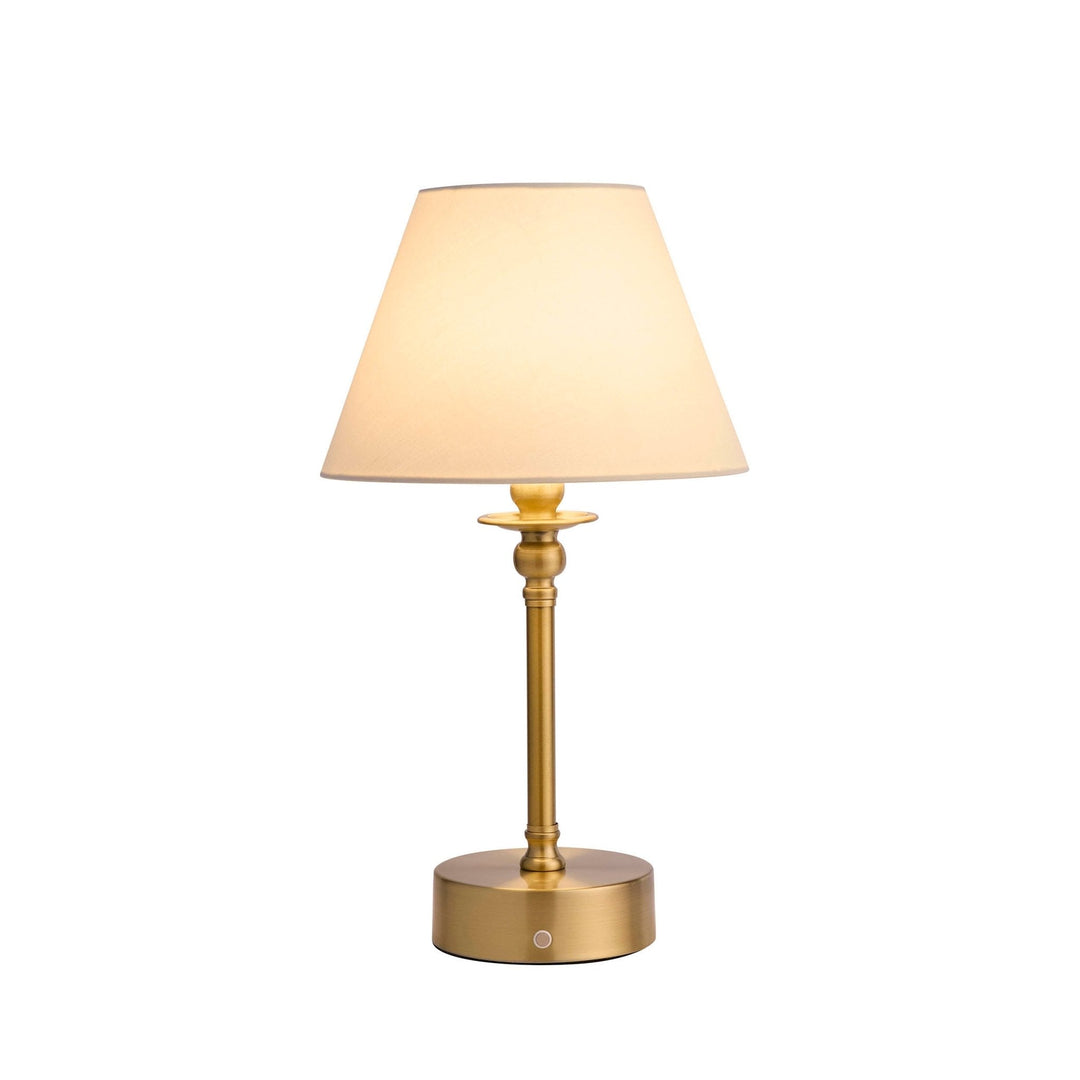 Lampa Lucille Ornate LED Ładowalna Bezprzewodowa - Mosiądz
