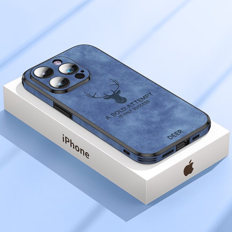LUXIGUARD SKÓRA – Luksusowe Etui na iPhone z Ochroną przed Wstrząsami