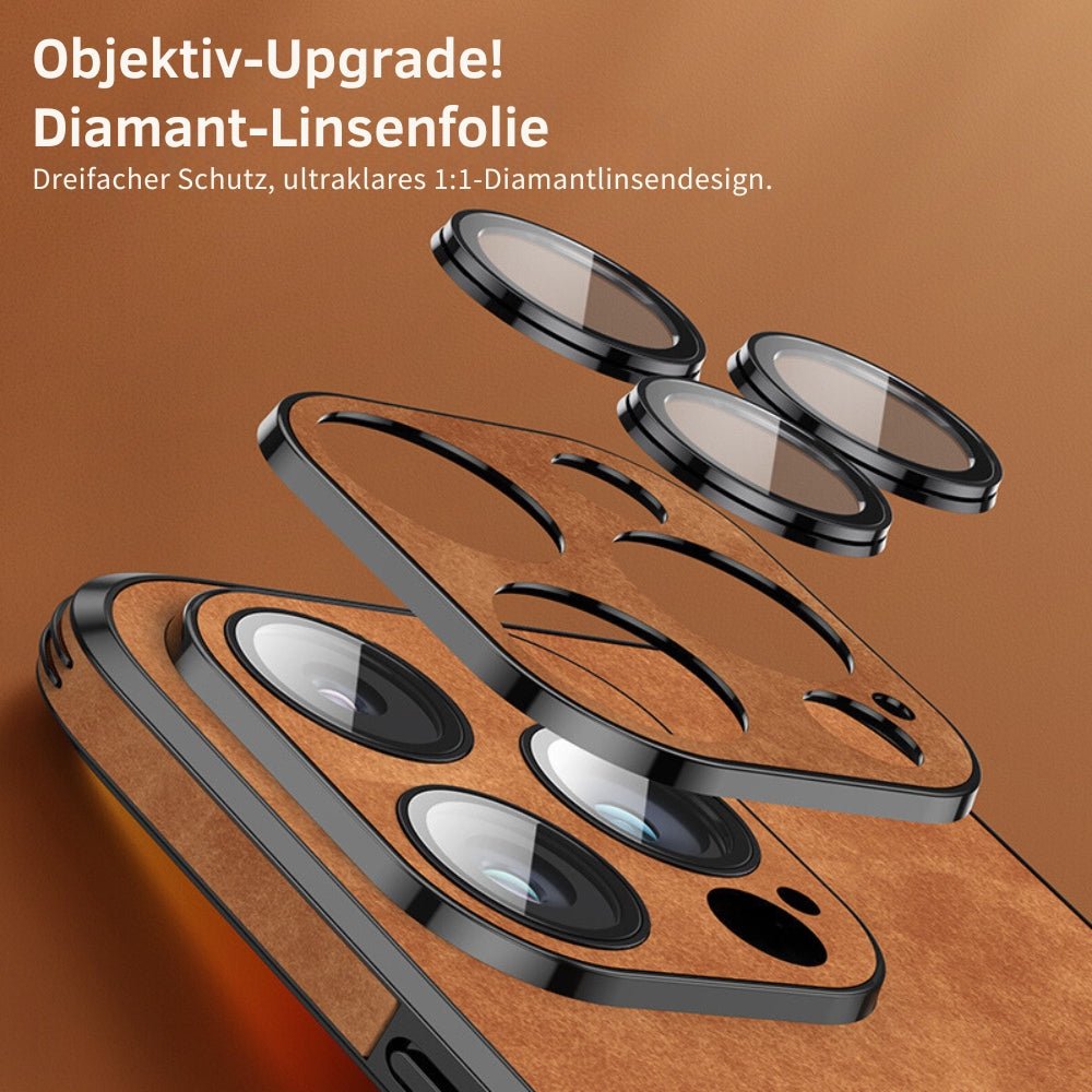 LUXIGUARD SKÓRA – Luksusowe Etui na iPhone z Ochroną przed Wstrząsami