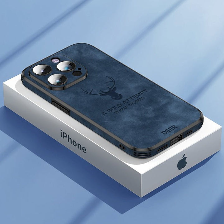 LUXIGUARD SKÓRA – Luksusowe Etui na iPhone z Ochroną przed Wstrząsami