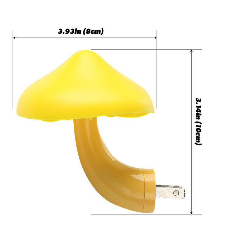 Magiczna Lampa Nocna Grzyb