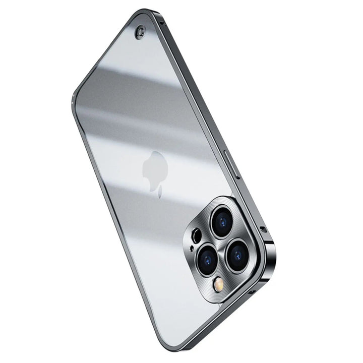 Metalowa luksusowa etui MagSafe dla iPhone Pro Max - Smukły i stylowy design z maksymalną ochroną