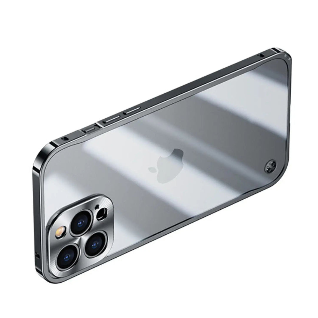 Metalowa luksusowa etui MagSafe dla iPhone Pro Max - Smukły i stylowy design z maksymalną ochroną