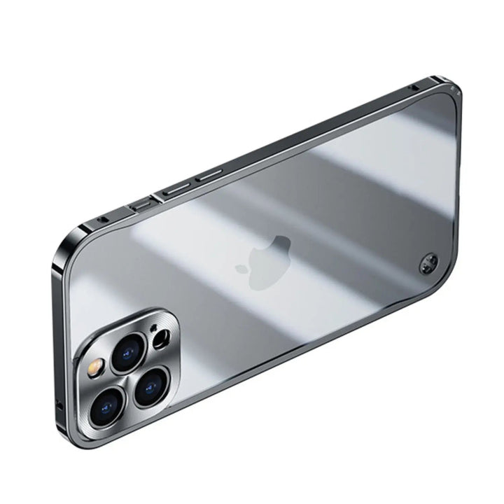 Metalowa luksusowa etui MagSafe dla iPhone Pro Max - Smukły i stylowy design z maksymalną ochroną