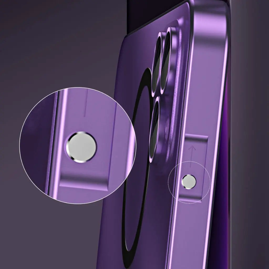 Etui na telefon MagSafe z magnesem metalowym