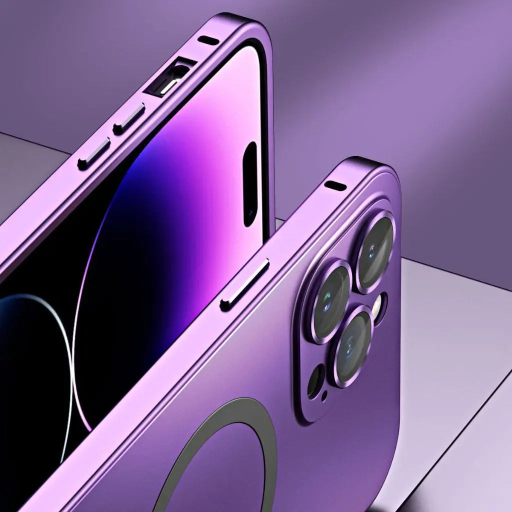 Etui na telefon MagSafe z magnesem metalowym