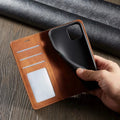 MAGSHIELD – Magnetyczny skórzany etui na iPhone'a dla stylowej ochrony
