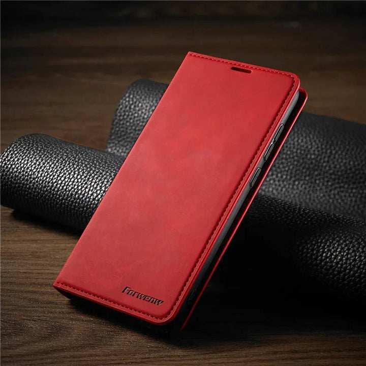 MAGSHIELD – Magnetyczny skórzany etui na iPhone&