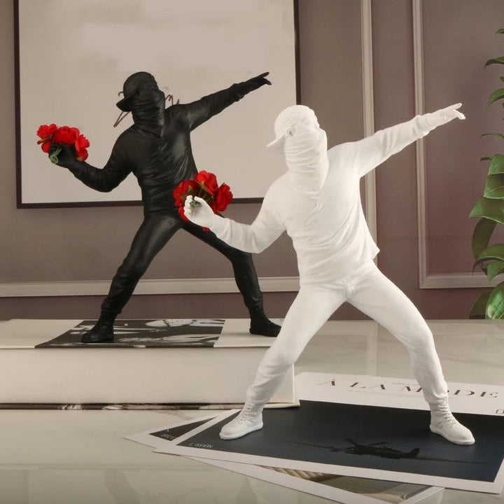 Banksy Kwiatowy Wandal