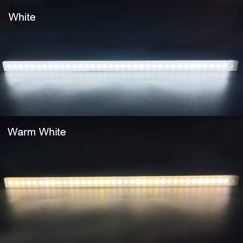 Bezprzewodowa Lampa Nocna LED | Wykrywanie Ruchu, Energooszczędna i Idealna do Kuchni, Sypialni, Korytarzy i Szaf