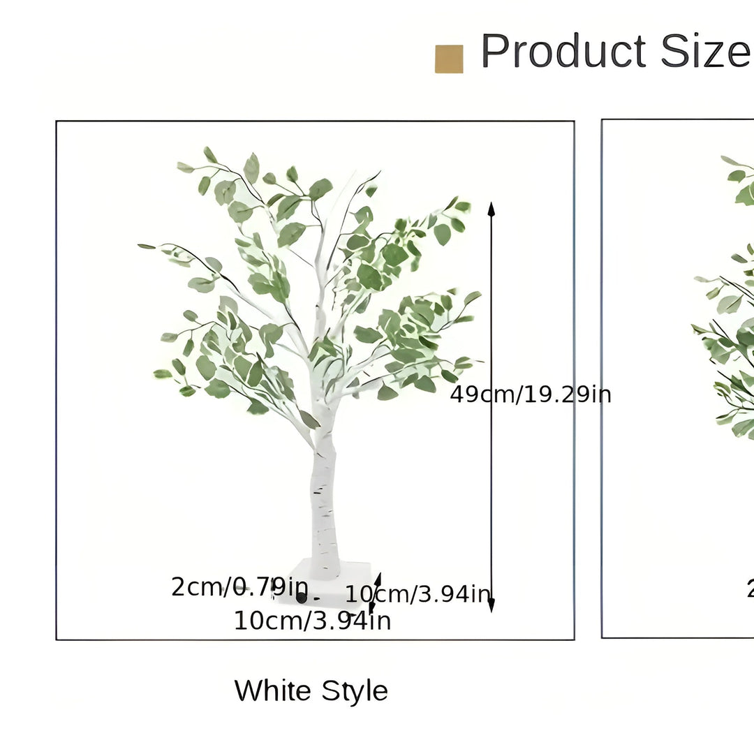 Magiczna Lampa Stołowa BrightTree – Elegancki Design Drzewa z Ciepłym Światłem LED