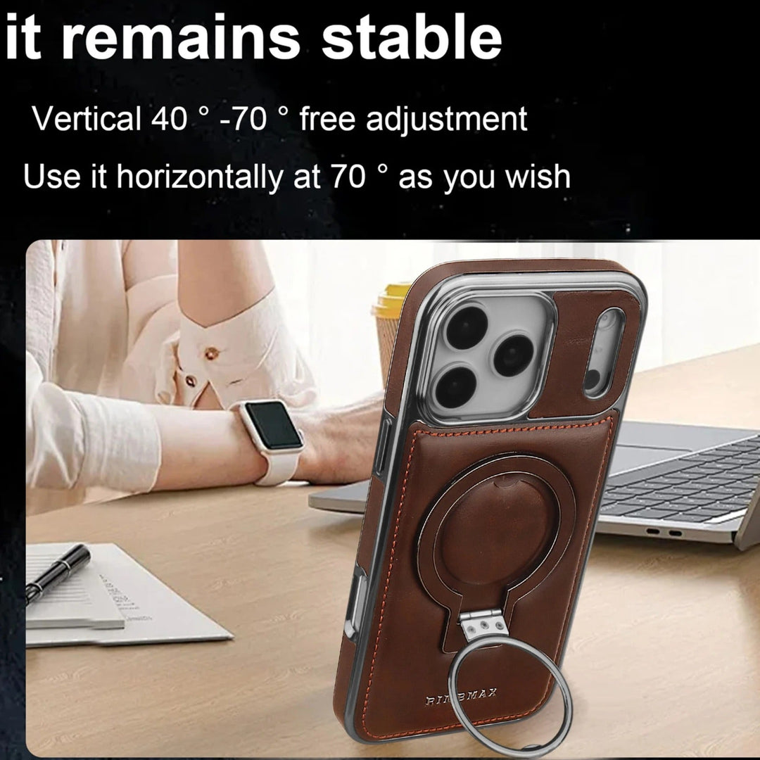 Norvex | Luksusowy skórzany etui na iPhone Premium Ochrona i Styl