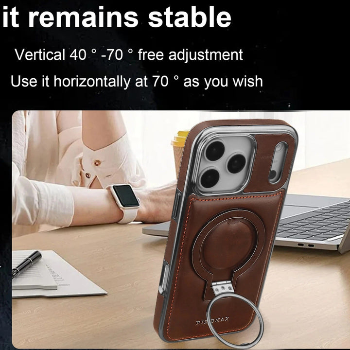 Norvex | Luksusowy skórzany etui na iPhone Premium Ochrona i Styl
