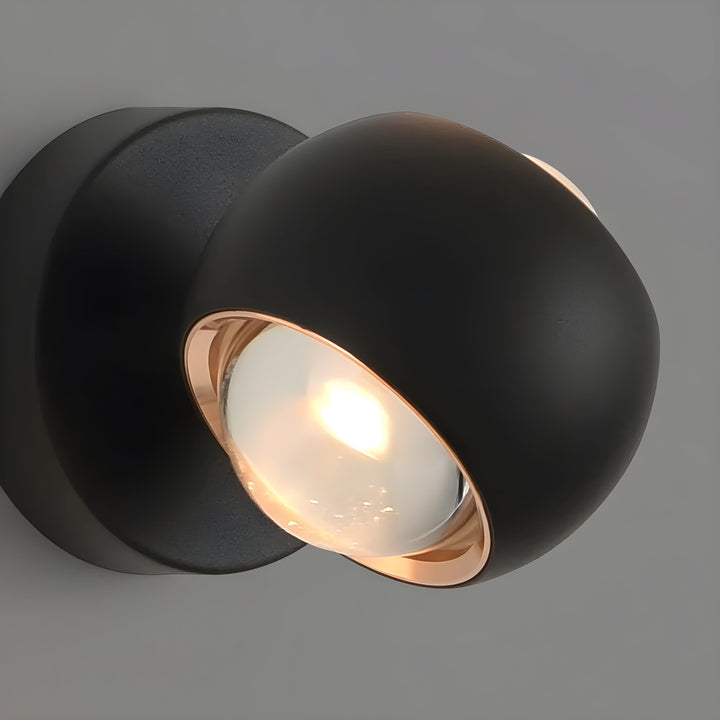 Lampa ścienna wewnętrzna - nowoczesna lampa obrotowa